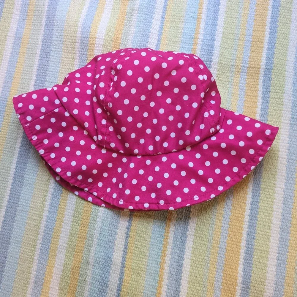 🛍️ BUNDLE ONLY | Target pink & white polka dot hat